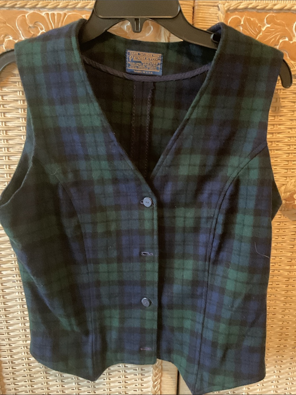 Pendleton Wool Vests EUC - Picture 2 of 8